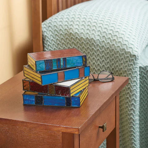Colourful Resin Table Lamp in Tiffany Style