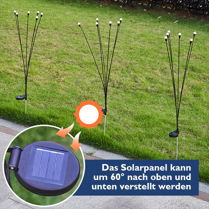 Solar - Powered Garden Led Lights - Firefly Effect