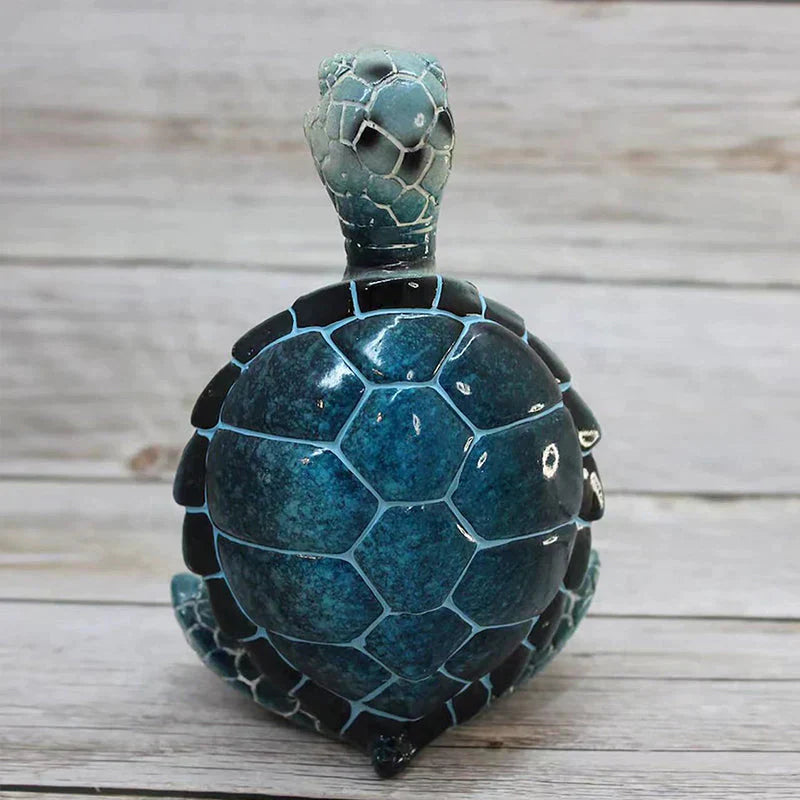 Zen Turtle Figurine for Meditation & Home Decor