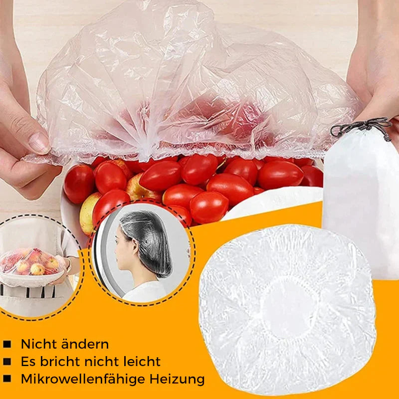Practical Cling Bags for Food (100 Pieces)