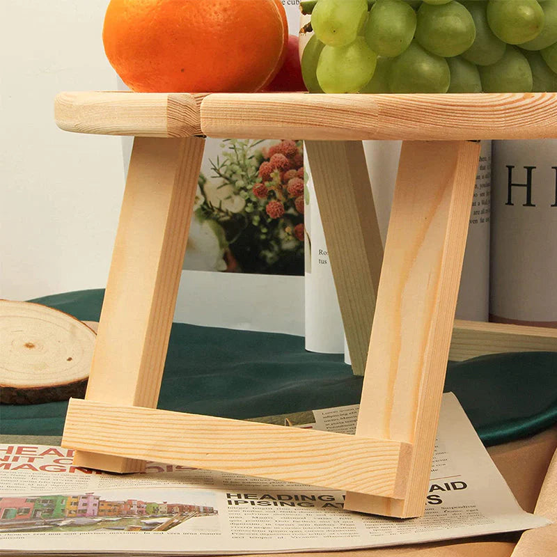 Compact Folding Wooden Picnic Table - Perfect for Travelling!