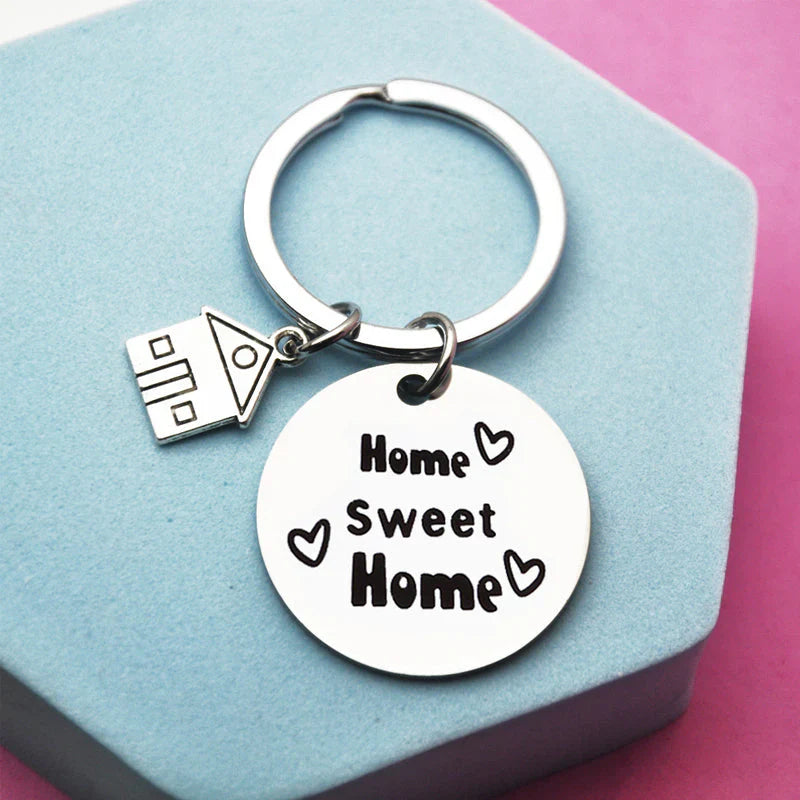 Home Sweet Home Key Ring
