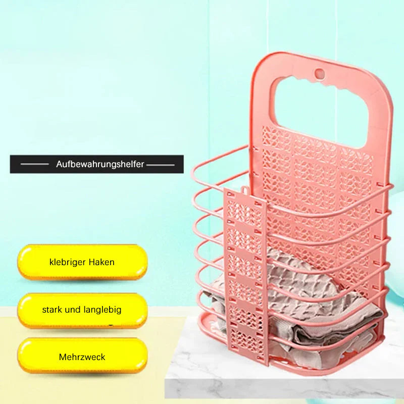 Foldable Wall Storage Basket - Flexible, Space - Saving and Versatile