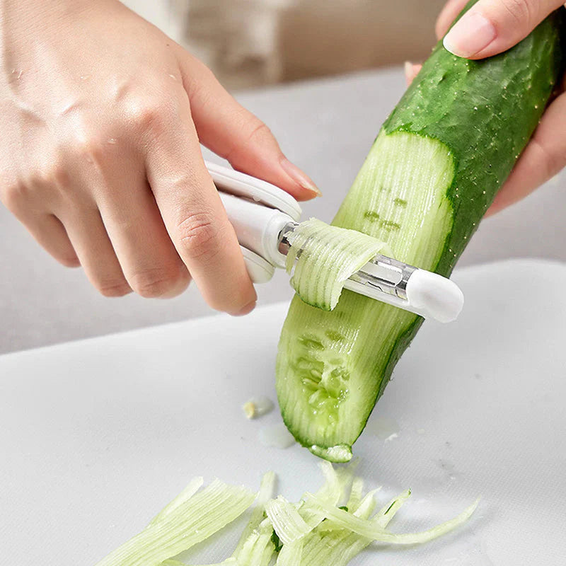Cutting fix 3 - In-1 Rotary Peeler - Versatile Kitchen Tool for Effortless Peeling!