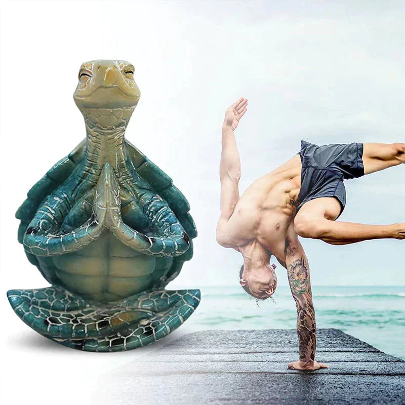 Zen Turtle Figurine for Meditation & Home Decor