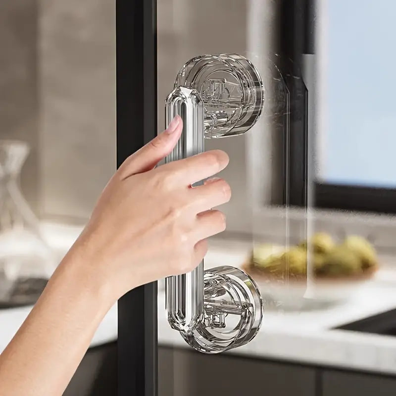 Flexible Door Handle with Suction Cup