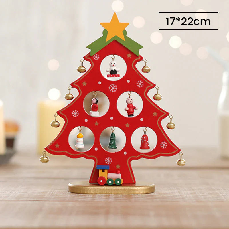 Diy Wooden Christmas Tree Set - Design Your Own Festive Tree