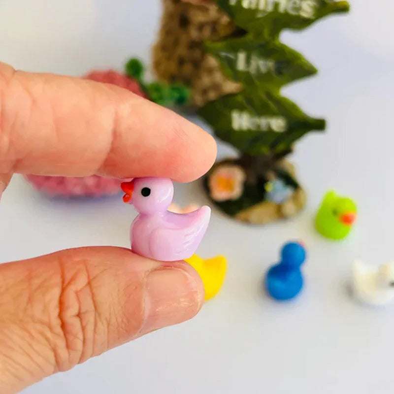 Mini Yellow Duck Decoration