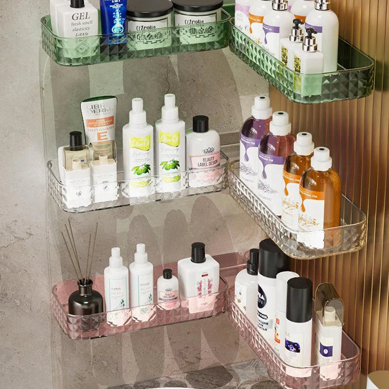 Rotatable Corner Wall Shelf - Space - Saving Storage