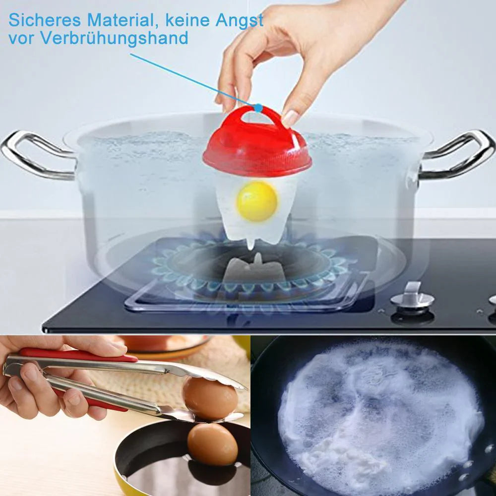 Egg Cooker Set for Multi - Purpose Use, 6 - Piece