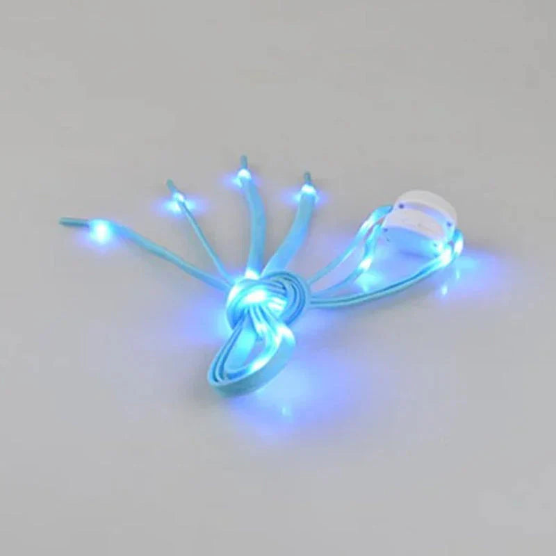 Luminous Led Laces - for a Radiant Appearance at Night