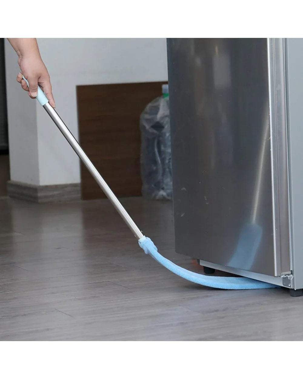 Flexible Microfibre Dust Mop with Telescopic Handle