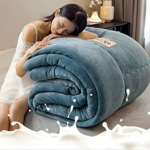 Premium Cosy Winter Blanket with Double Layer of Flannel Fleece