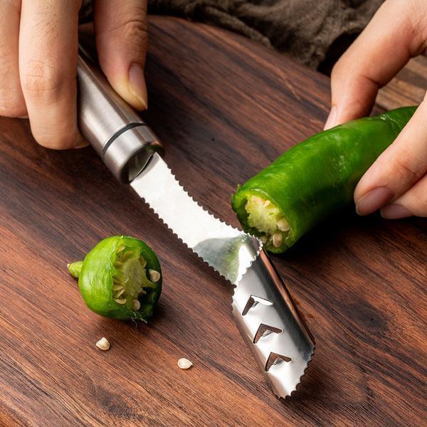 Stainless Steel Seed Remover for Fruit and Vegetables