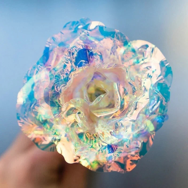 Colourful Galaxy Rose - an Eternal Sign of Love