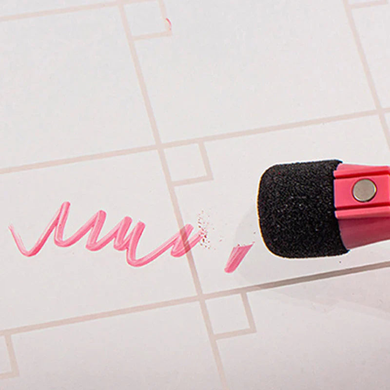 Magnetic Fridge Planner with Memo Set