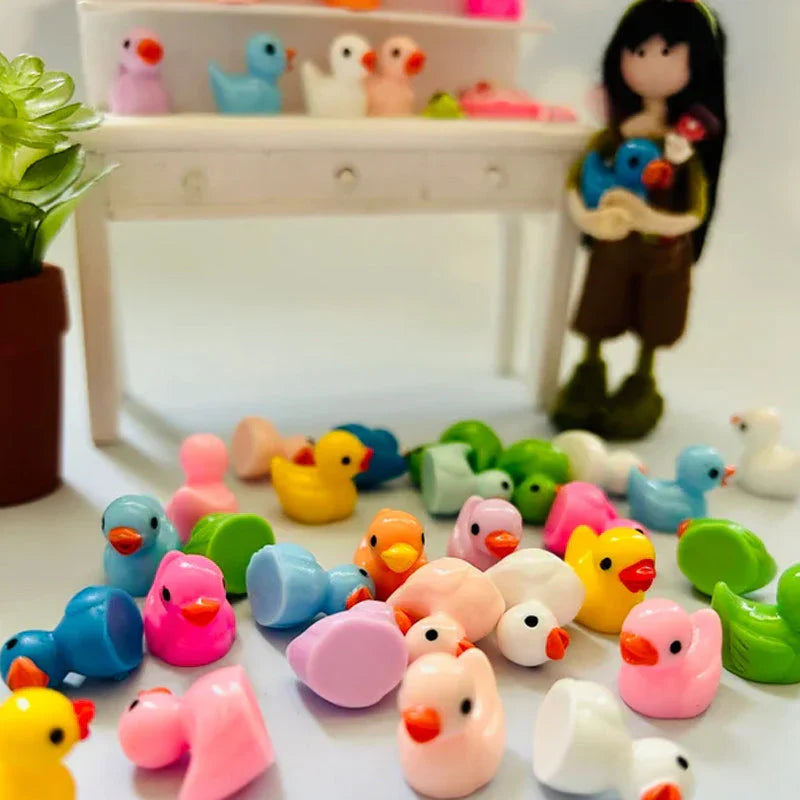 Mini Yellow Duck Decoration