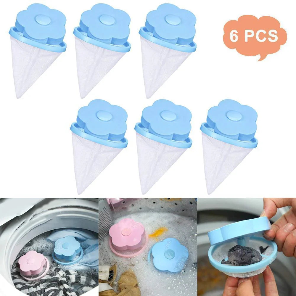 Washing Machine Fur and Lint Remover Mesh Bag