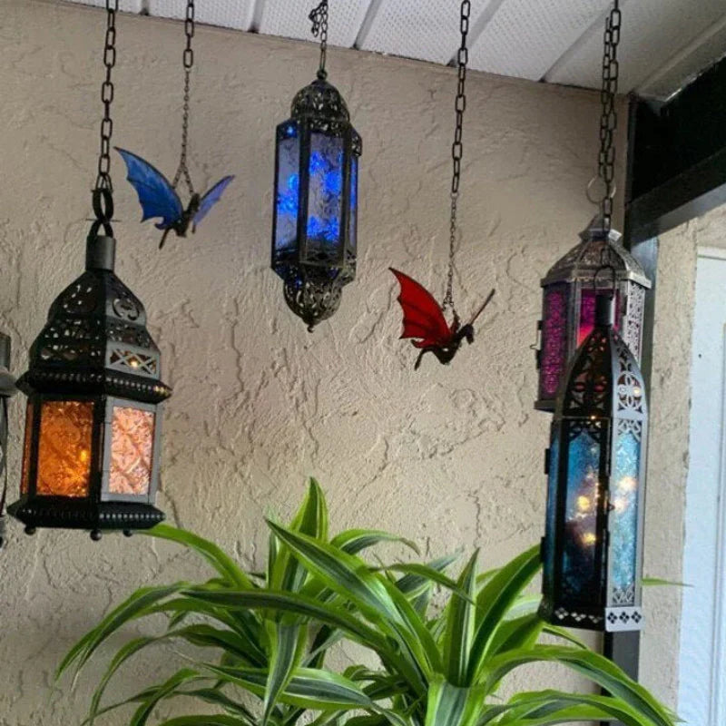 Colourful Hanging Dragon Figure