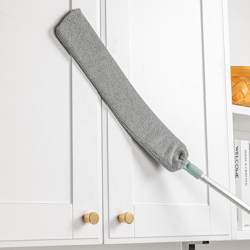 Flexible Microfibre Dust Mop with Telescopic Handle