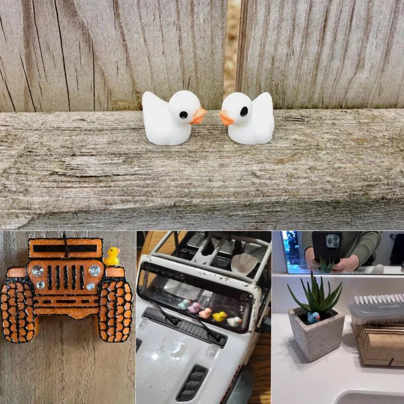 Mini Yellow Duck Decoration