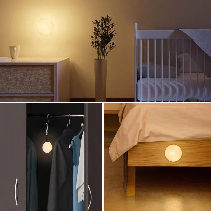 Intelligent Led Night Light with Motion Sensor - Light Exactly When You Need It!