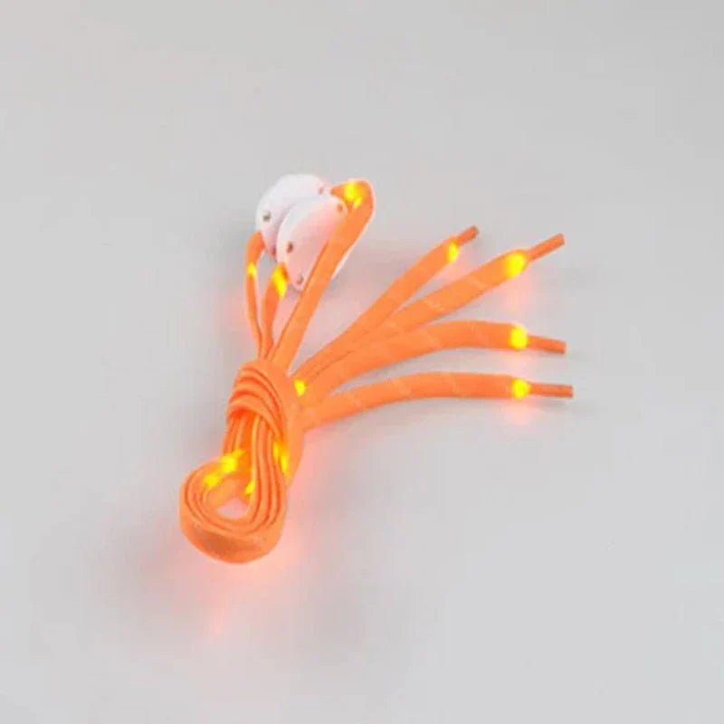 Luminous Led Laces - for a Radiant Appearance at Night
