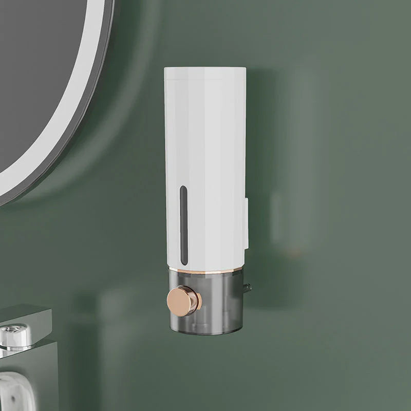 Wall - Mounted Liquid Soap Dispenser with Pump Mechanism