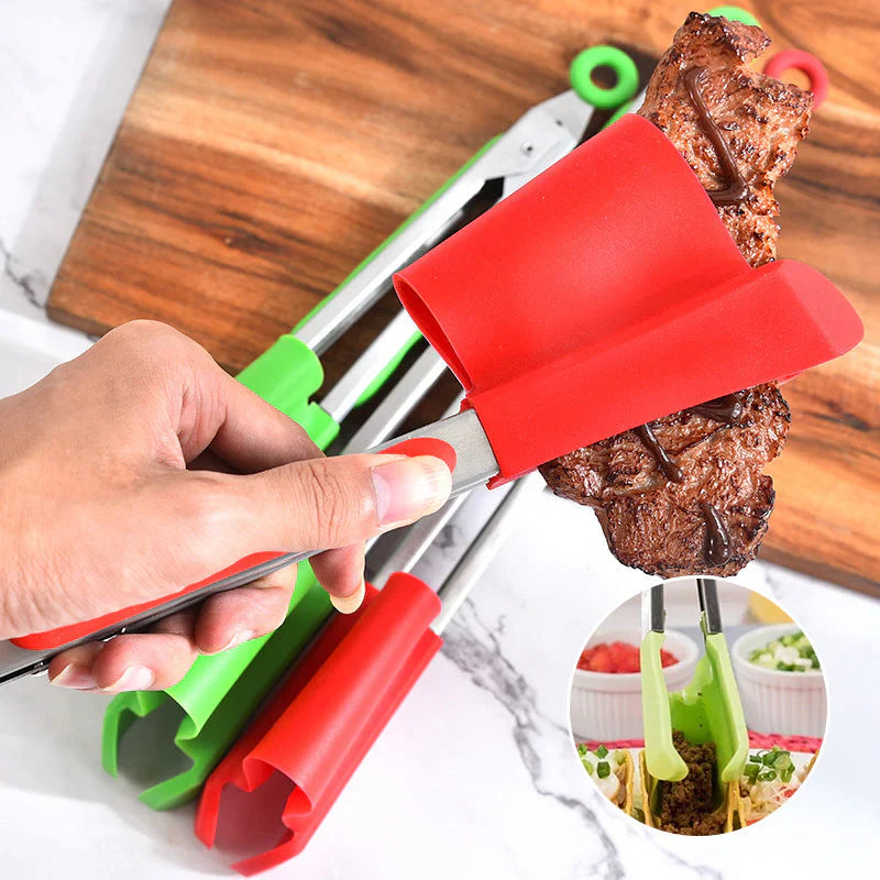 2 - In-1 Spatula & Tongs - Simply Turn Around