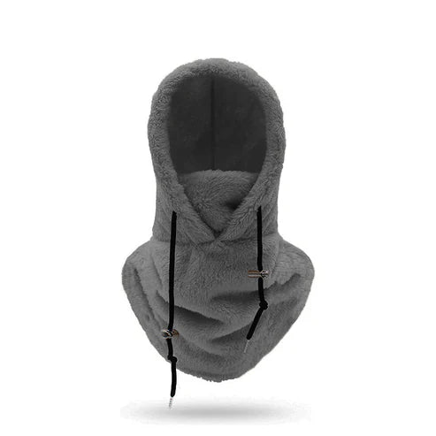 Fleece Outdoor Hood with Multiple Functions