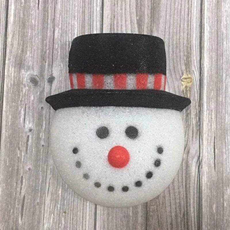 Wintery Snowman Lampshade for the Veranda