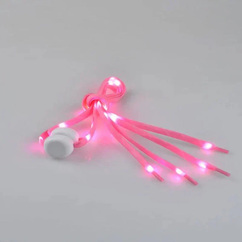 Luminous Led Laces - for a Radiant Appearance at Night