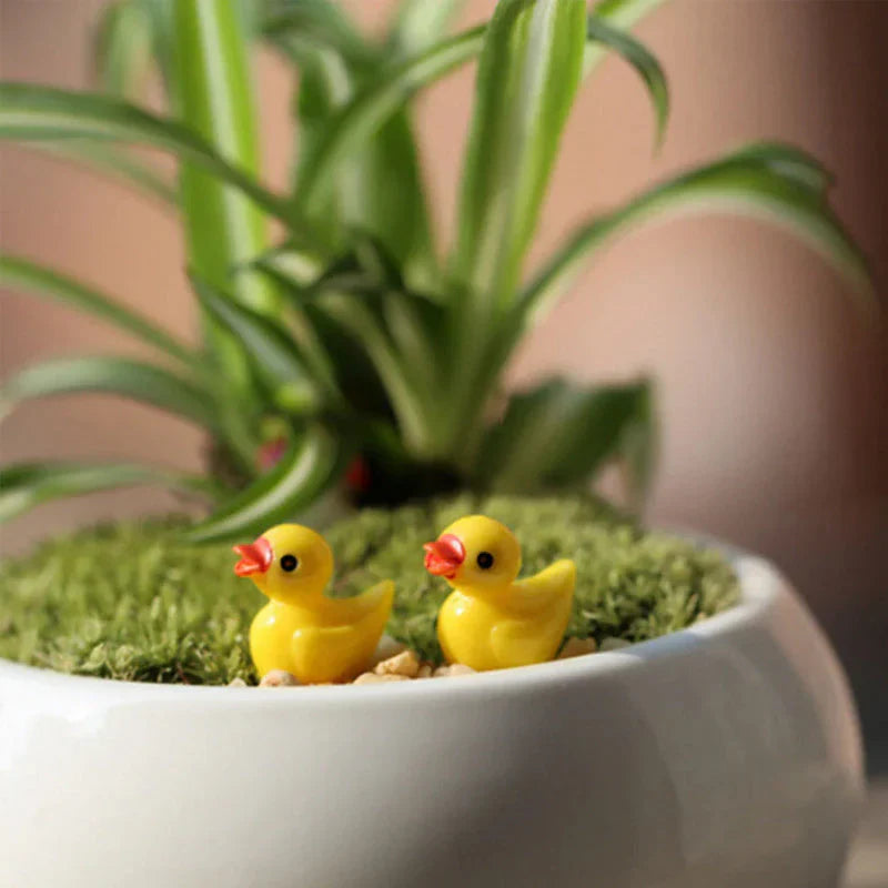 Mini Yellow Duck Decoration