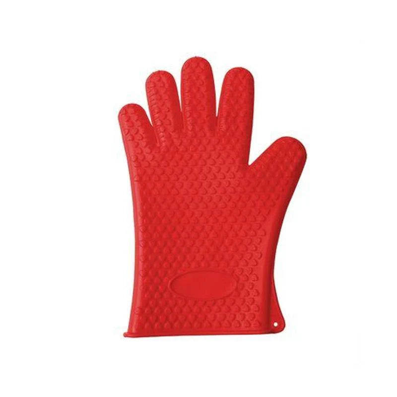 Silicone Heat Protection Gloves - Safe Gripping at High Temperatures!