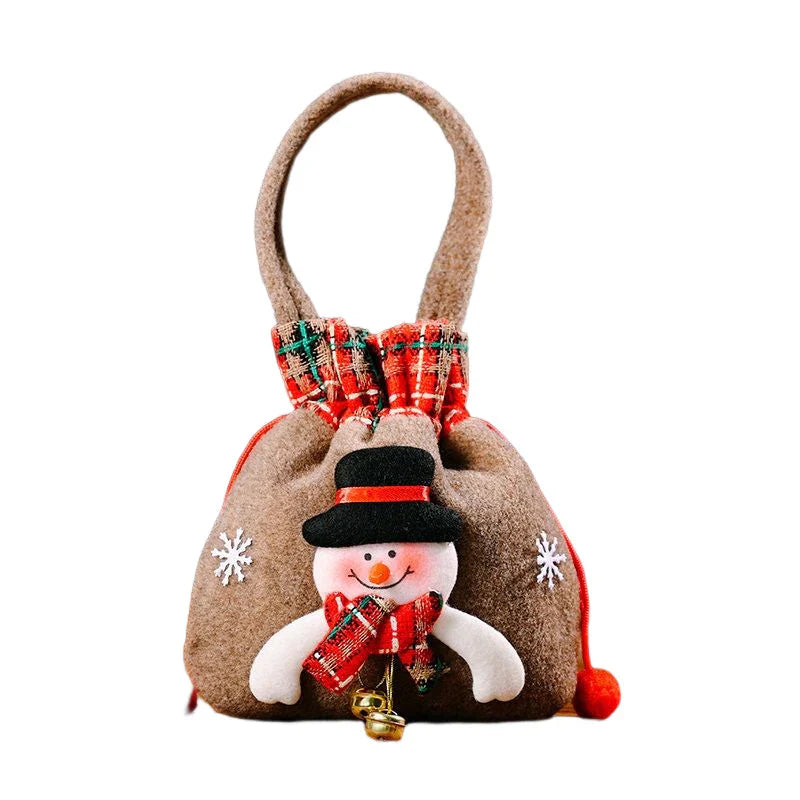 Christmas Gift Bags in Doll Style