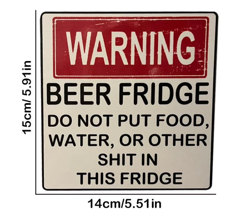 Beerfun - Vintage Fridge Stickers for Real Beer Lovers