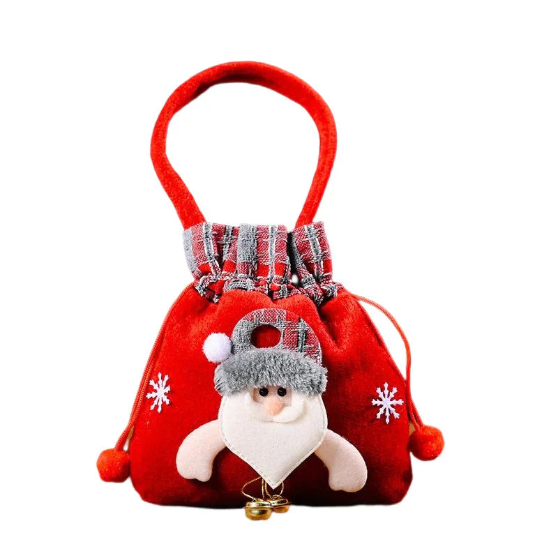 Christmas Gift Bags in Doll Style