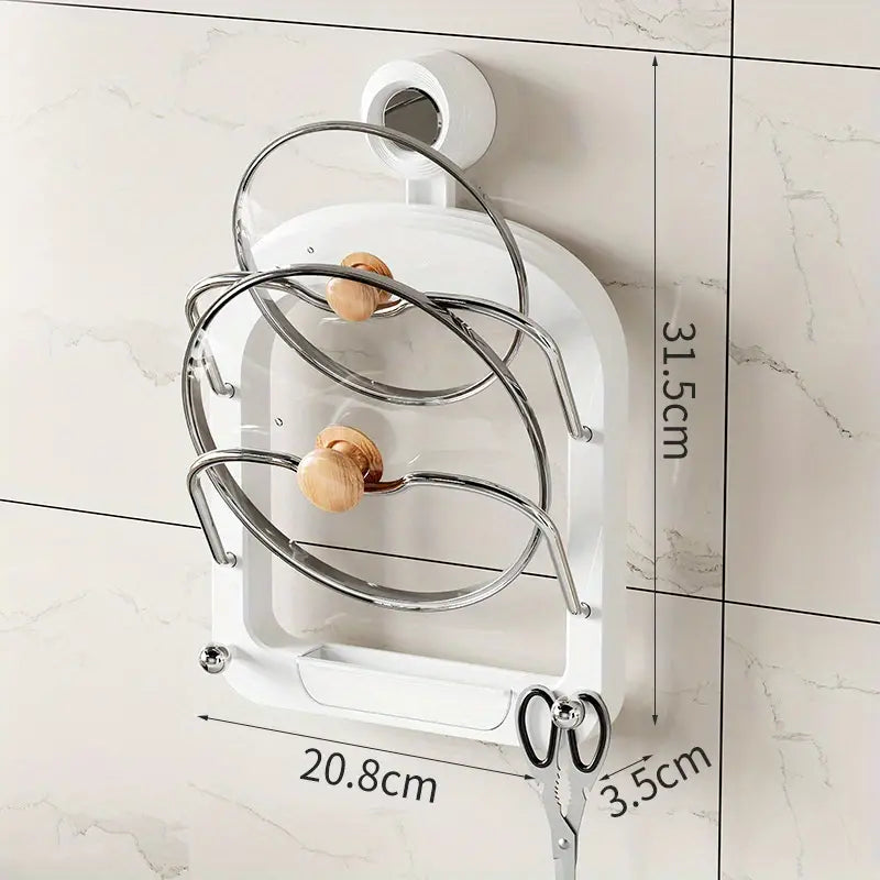 Flexible Pot Lid Holder