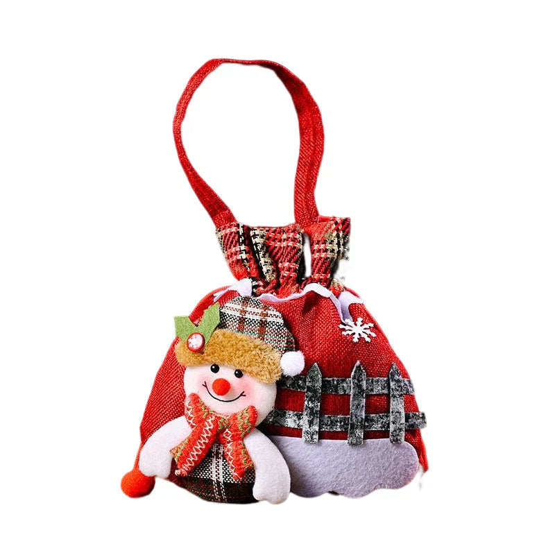Christmas Gift Bags in Doll Style