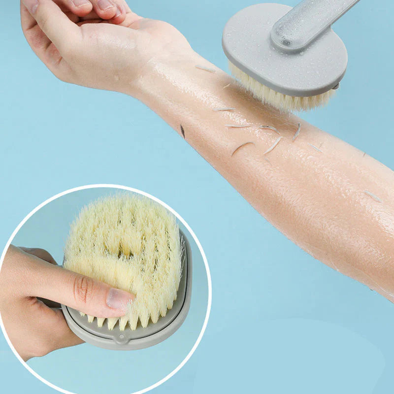 Gentle Shower Brush with Long Handle