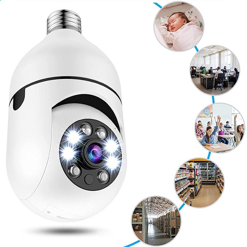Smart Wireless Surveillance Camera with Integrated Lamp