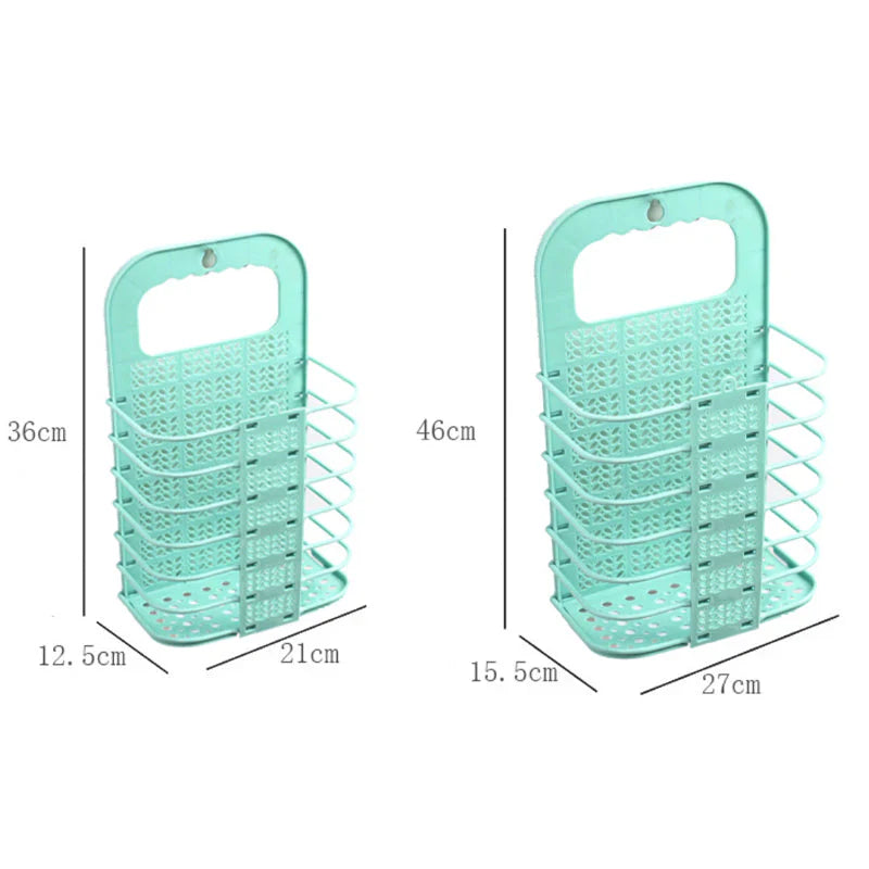 Foldable Wall Storage Basket - Flexible, Space - Saving and Versatile