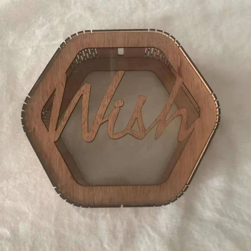 Personalised Wedding Gift Box in Hexagonal Design