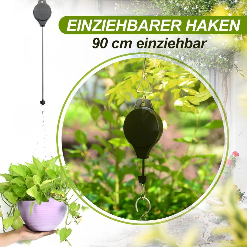 Flexihanger - Height - Adjustable Plant Holder for Garden & Balcony