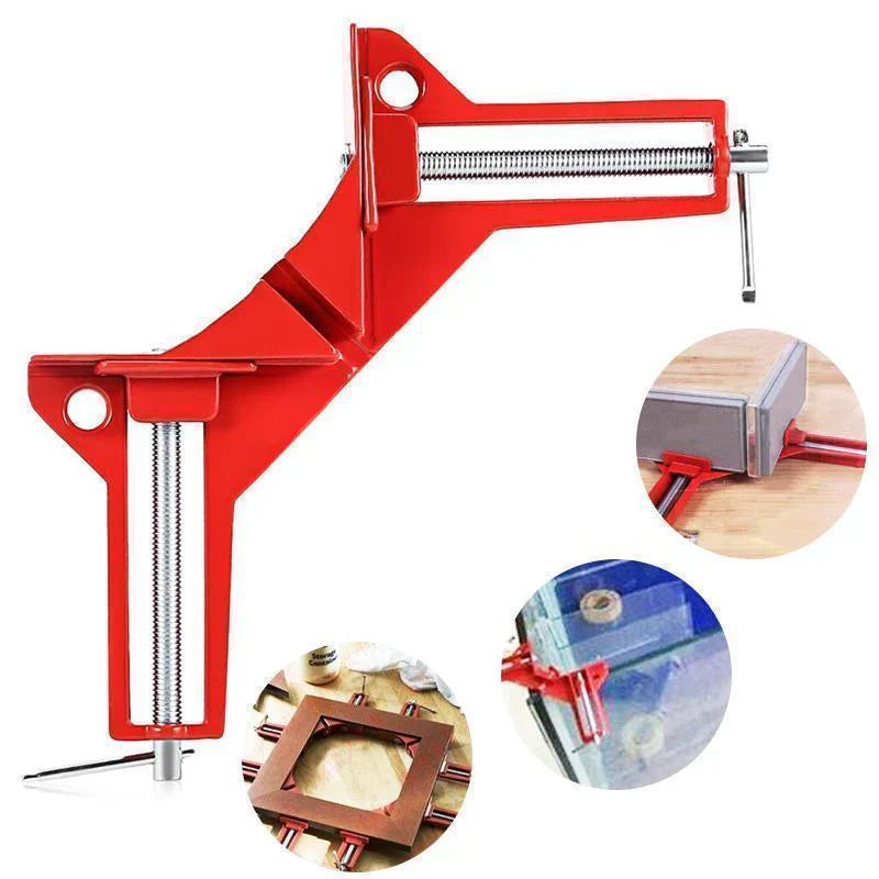 90 ° Right - Angled Fixed Clamp - the Perfect Helper for Your Wood and Craft Projects!