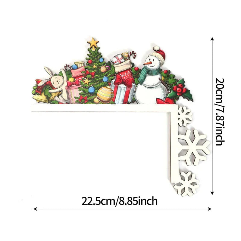 Christmas Door Frame Decoration - Festive Charm for Your Home!