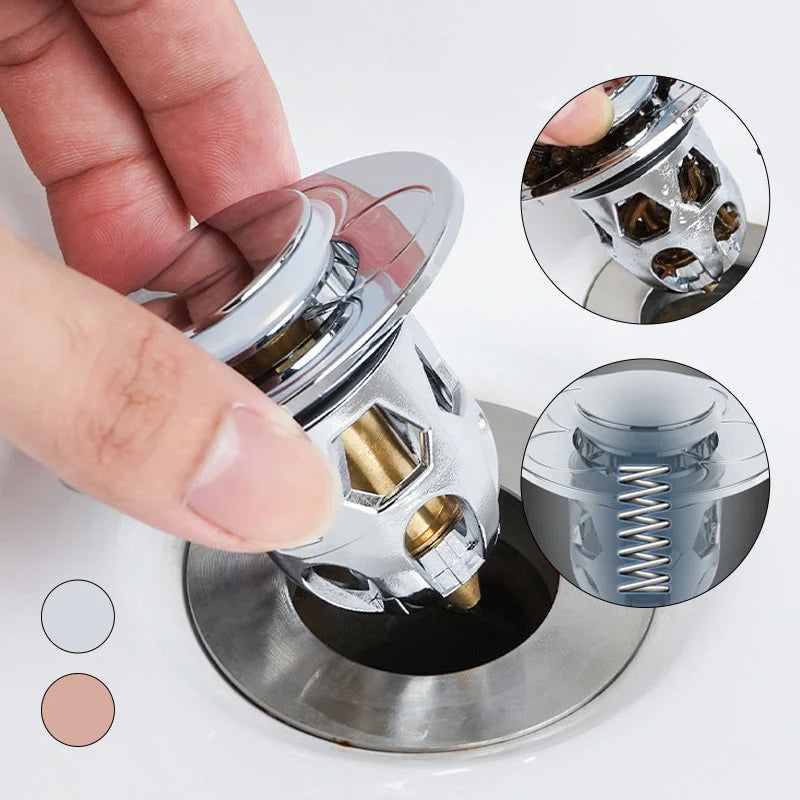 Universal Drain Plug for Washbasins