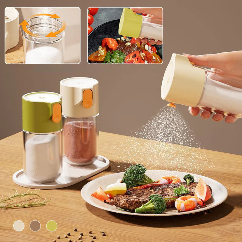 Salt Dispenser with Precision Pourer - Your Perfect Kitchen Aid