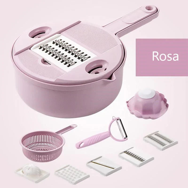 Versatile Vegetable Cutter Set (12 Pieces)