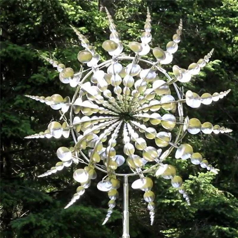 Metal Windmill - Magical Movement for Your Garden